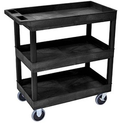 Etagenwagen schwarz 81,0 x 46,0 x 95,0 cm