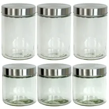 GAUMENKICK Vorratsglas 0,85 l 6 St.