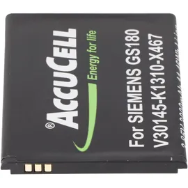 AccuCell Akku passend für Siemens Gigaset GS180 V30145-K1310-X467 3,85 Volt Akku mit 3000mAh Kapazität