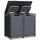 plats® Mülltonnenbox 132 x 80 x 116 cm grau