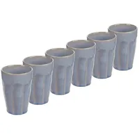 BUTLERS BERGAMO 6x Latte Macchiato Tasse 330ml