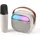 tech pop Bluetooth Karaoke Speaker Mini White (61038) - Weiß