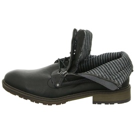 Mustang Herren Stiefel schwarz 41