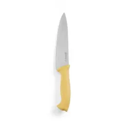 HENDI Profi Küchenmesser Kochmesser, PP Griff gelb 842638 , 1 Messer, Klingenlänge: 18 cm