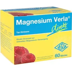 MAGNESIUM VERLA direkt Himbeere Granulat 60 St