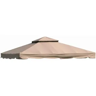 Siena Garden Dach Pavilion Dubai 3 x 3 m Braun