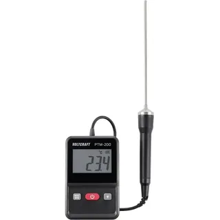 VOLTCRAFT PTM-200 Einstichthermometer Messbereich Temperatur -200 bis 200 °C Fühler-Typ Pt1000 Kontaktmessung