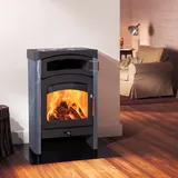 Austroflamm Pallas Back Kaminofen Speckstein + 1 m3 Kaminholz gratis