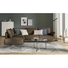 KOINOR Ecksofa Vineto ¦ braun ¦ Maße (cm): B: 272 H: 83 T: 207.0