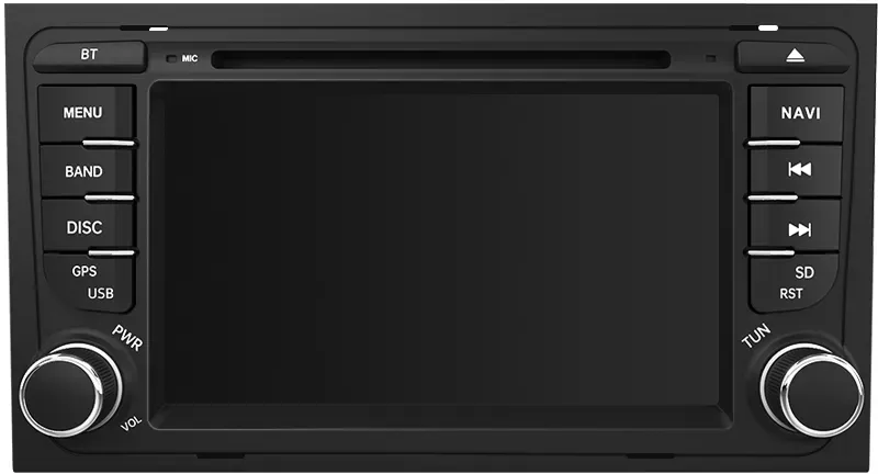 Junsun CD Radio für Audi A3 8P A4 B7 Bluetooth RDS & Navigation - A4 B6