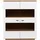 Harper Highboard 110 x 136 x 40 cm Weiß