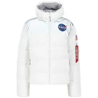 Alpha Industries HP NASA Jacket weiß 2