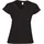 Softstyle V-Neck Schwarz M