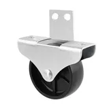 Wagner System GmbH WAGNER Design Möbelrolle/Bettkastenrolle / Durchmesser Ø 30 mm, Stahl verzinkt, grau, Tragkraft 45 kg Ø 01065601