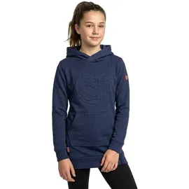 TROLLKIDS Sweatkleid Sandefjord in Dunkelblau - 140,
