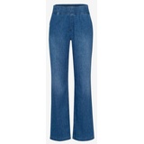 Brax Damen Palazzohose Style MAINE Jeansblau, Gr. 40