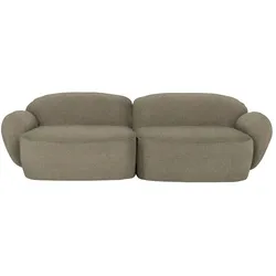 Sofa 3-sitzig  Bubble ¦ beige ¦ Maße (cm): B: 236 H: 80 T: 104