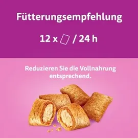 Whiskas whiskas® Katzen-Leckerli Knuspertaschen mit Lachs 180,0 g