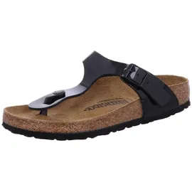 Birkenstock Gizeh Birko-Flor Lack schwarz lack 40