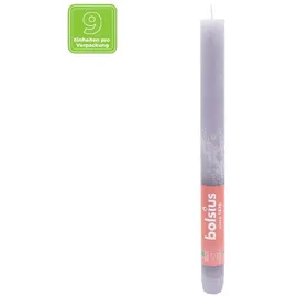 Bolsius Rustik Stabkerzen 270 mm 9 St. Gefrorener Lavendel