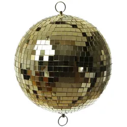 Spiegelkugel 25cm gold Discokugel für Werbe-Dekozwecke Schaufenster