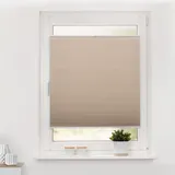 Lichtblick Thermo-Plissee Klemmfix 85 x 130 cm Creme