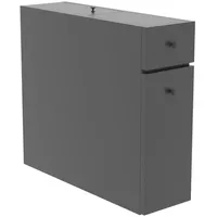 [en.casa] Badezimmerschrank, Birkenes 60x19x55cm Anthrazit