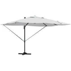 vidaXL Freischwingender Sonnenschirm Sand Polyester, Aluminium Groß