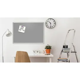 ALLboards Filztafel 90 x 60 cm Grau