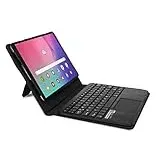 MQ für Galaxy Tab A 10.1 2019 - Bluetooth Tastatur Tasche mit Touchpad für Samsung Galaxy Tab A 10.1 2019 | Hülle mit Tastatur für Tab A 10.1 2019 LTE T515 WiFi T510 | Touchpad Tastatur Deutsch QWERTZ