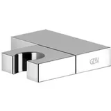 GESSI Rettangolo Verstellbarer Wand-Brausenhalter, 20160279, Farbe: Weiß CN