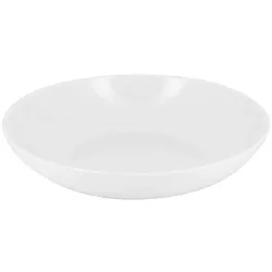 MONOUSO - Tiefer Teller Durable CPET Stoven für Ofen Weiß Ø19cm (54 Stück)