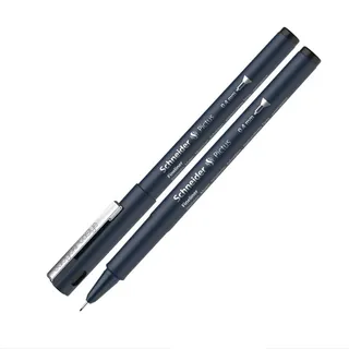 Schneider Pictus Permanent Fineliner 0,2mm Edelstahl schwarz