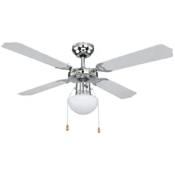 RGB LED Deckenventilator, Beleuchtung, Zugschalter, CHAMPION