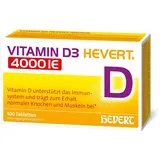 Hevert-Arzneimittel Vitamin D3 Hevert 4000 I.E. Tabletten