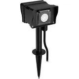 Ansmann 1260-0012 Zeitschaltuhr analog Tagesprogramm 3680 W IP44