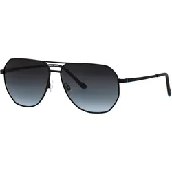 Sonnenbrille HUMPHREY ́S EYEWEAR, Damen, schwarz, metallic, klassisch, Brillen, mit Verlaufstönung
