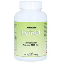 Berco Arzneimittel Leinöl 1000mg Lamperts