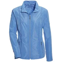 GOLDNER Kurzgröße: Sportive Übergangsjacke mit Stehkragen", in jeansblau | Gr.: 22,