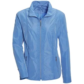 GOLDNER Kurzgröße: Sportive Übergangsjacke mit Stehkragen", in jeansblau | Gr.: 22,