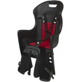 dieffe cycling accessories DIEFFE 8630500036 - Fahrradkinderrücksitz Bikey Cool ELM mit 26'' bis 29'' Rädern. Geeignet für Kinder mit einem Gewicht von 9 bis 22 kg in Farbe Schwarz/Rot