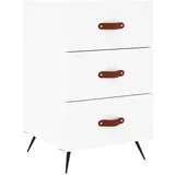 vidaXL Nachtschrank 40 x 40 x 66 cm Weiß