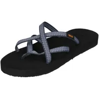 Teva Damen Olowahu Flipflop, Blau, 37 EU - 37 EU