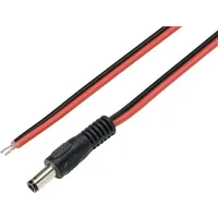 TRU Components TC-9556652 Niedervolt-Anschlusskabel Niedervolt-Stecker - offene Kabelenden 5.5