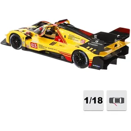 BBURAGO Ferrari 499P LE Mans HYPERCAR (2024) AF Corse #83-1:18 - Unglaublich detaillierte Druckguss-Nachbildung Rennwagen-Modell, mehrere Farben