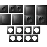 McPower Schalter Set Flair Standard 20-teilig