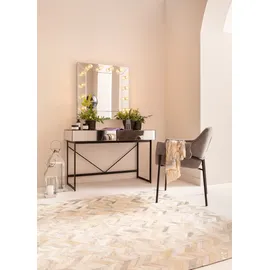 Kare Laterne Giardino Edelstahl/Glas Silver