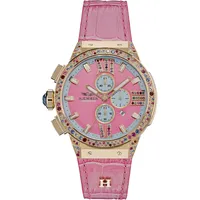 Haemmer GERMANY Chronograph »EMINENT«, Quarzuhr, Damenuhr, Datum, Stoppfunktion, Saphirglas,
