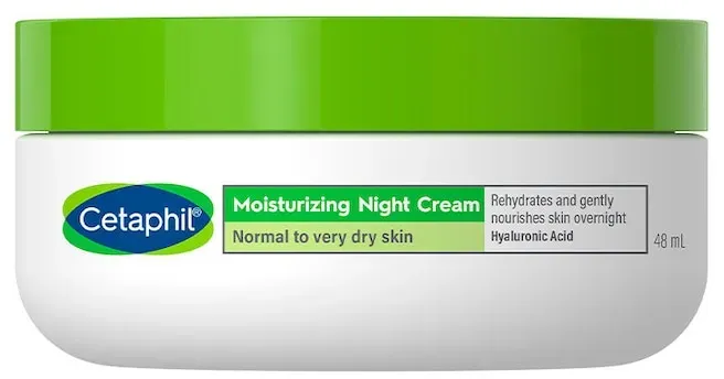 Cetaphil Cetaphil Feuchtigkeitsspendende Nachtcreme Für Das Gesicht Cetaphil Gesichtscreme 48 ml