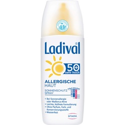 Ladival, Sonnencreme, Allergische Haut LSF 50+ Sonnenschutz-Spray, 150 ml Lösung